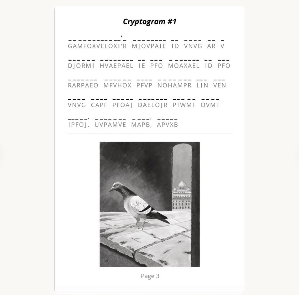 Large Print Travel Cryptograms: Puzzle Book About Fun Places to Visit