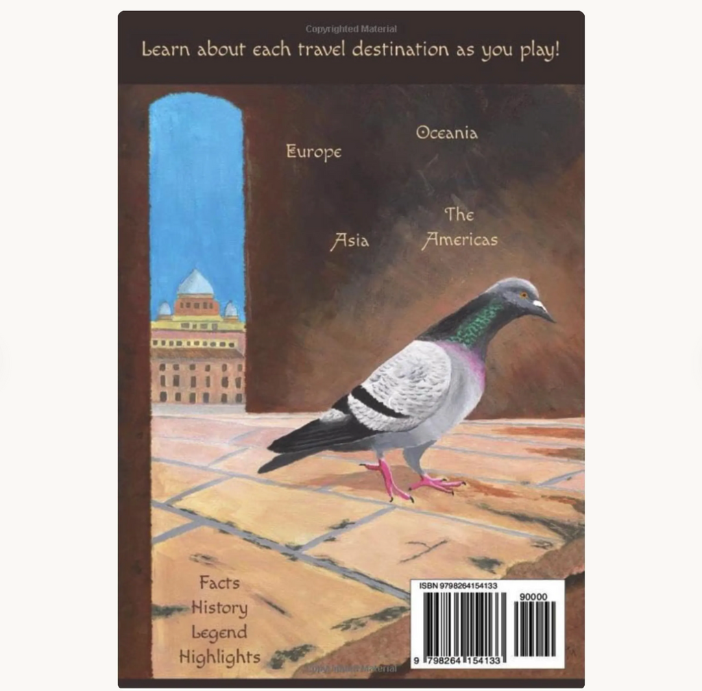 Large Print Travel Cryptograms: Puzzle Book About Fun Places to Visit
