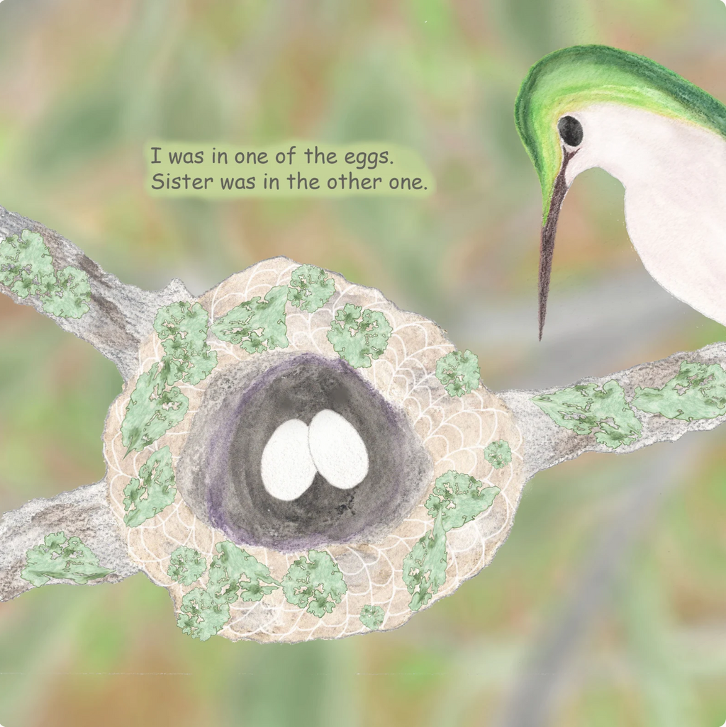 Signed Baby Hummer Grows Up: Hummingbird Adventure Children's Book - Choose Hardcover or Paperback