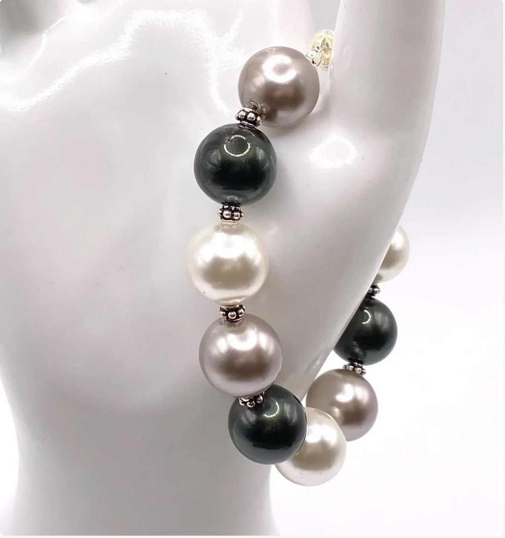 Tahitian South Sea Shell Pearl Bracelet