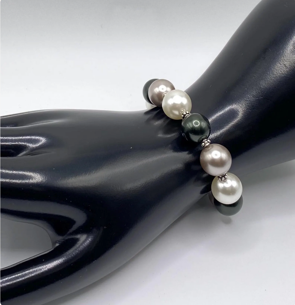 Tahitian South Sea Shell Pearl Bracelet