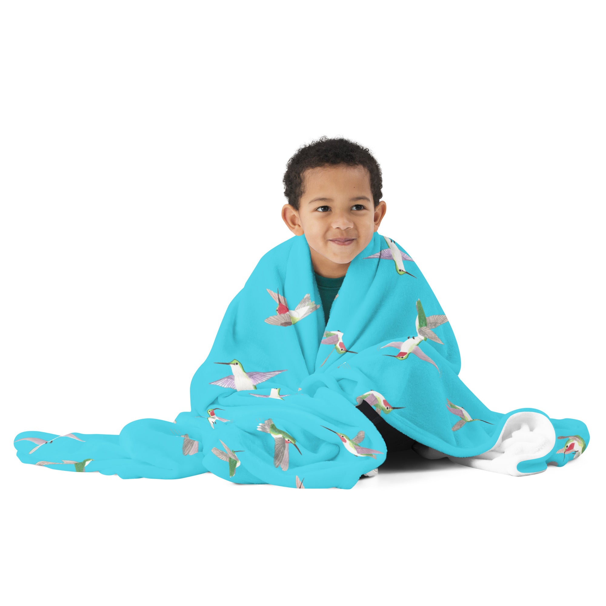 Hummingbird Throw Blanket