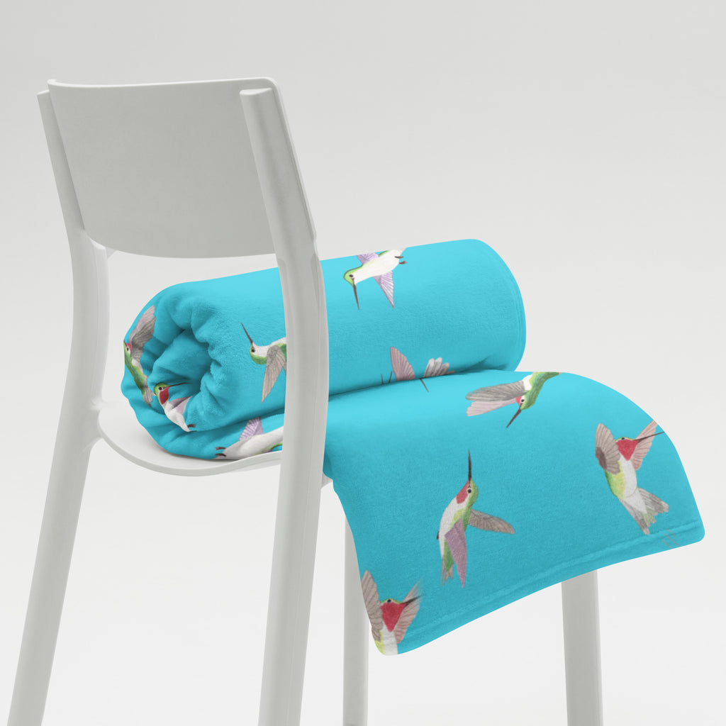 Hummingbird Throw Blanket